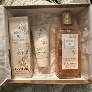 L'Occitane En Provence Neroli Orchidee Eau de Toilette Gift Set 2.5 oz. SEALED
